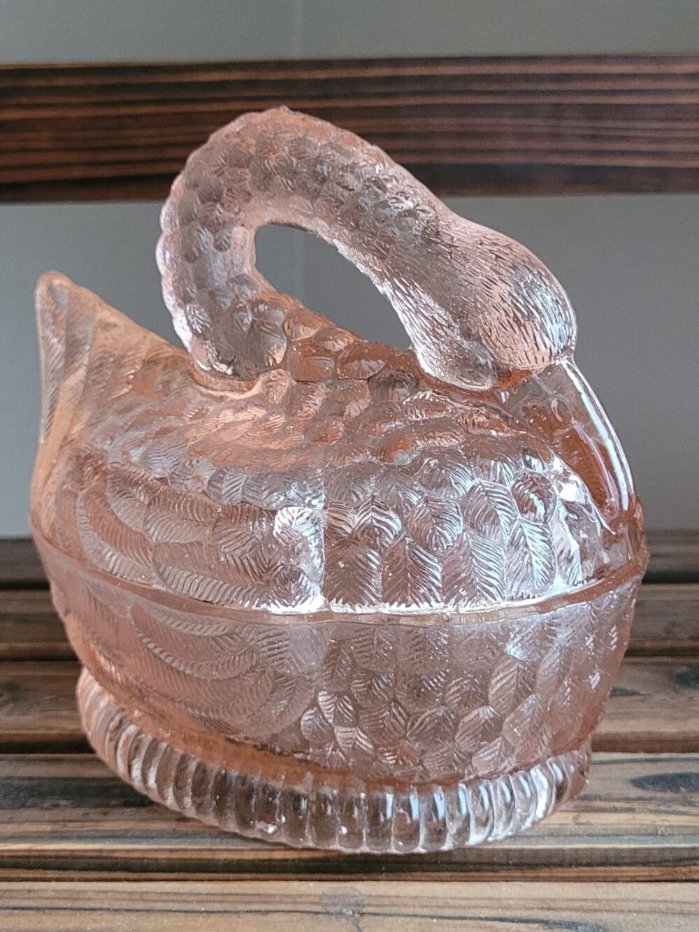Vintage Swan Covered Dish - Picture 2 of 6